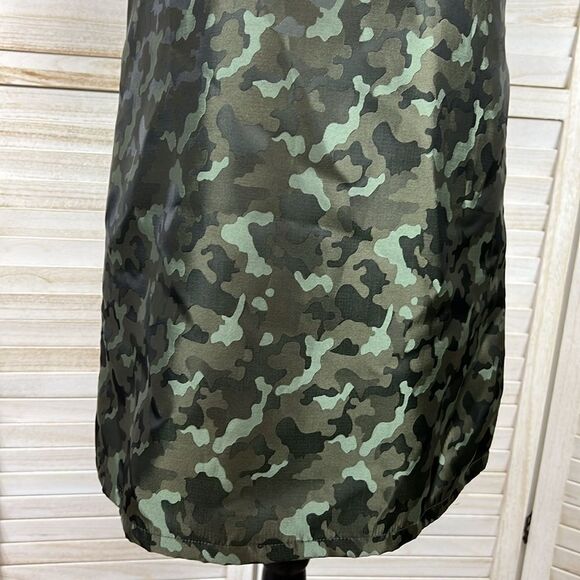 SEN Puff Sleeve Camo Mini Dress Medium - Picture 4 of 14